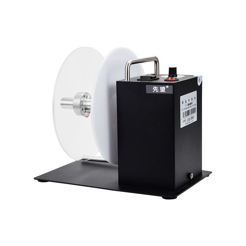 标签回卷器手动调速正反转自动同步回F卷机条码标签纸不干胶卷纸