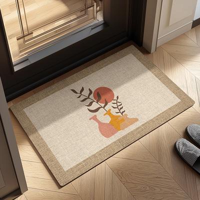 轻奢高级感入户门地垫