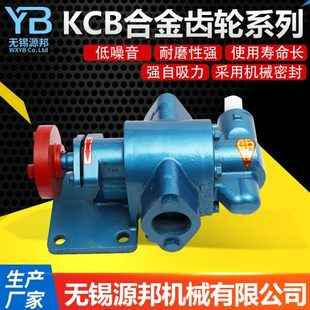 83.3密封输油润滑增压合金齿轮油泵 耐高温齿轮泵抽油泵头KCB18.3