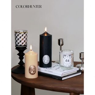 原创圣诞香薰蜡烛家用持久高级感客厅卧室新年装 COLORHUNTER 饰品