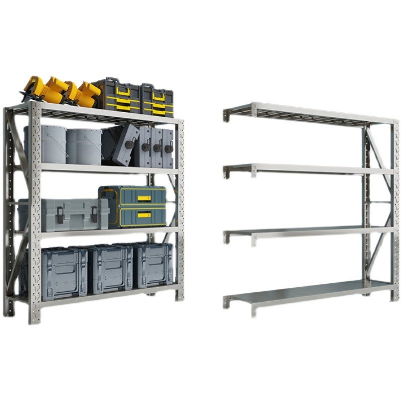 304不锈钢货架仓库商用家用厨房多层重型仓储货架201不锈钢置物架