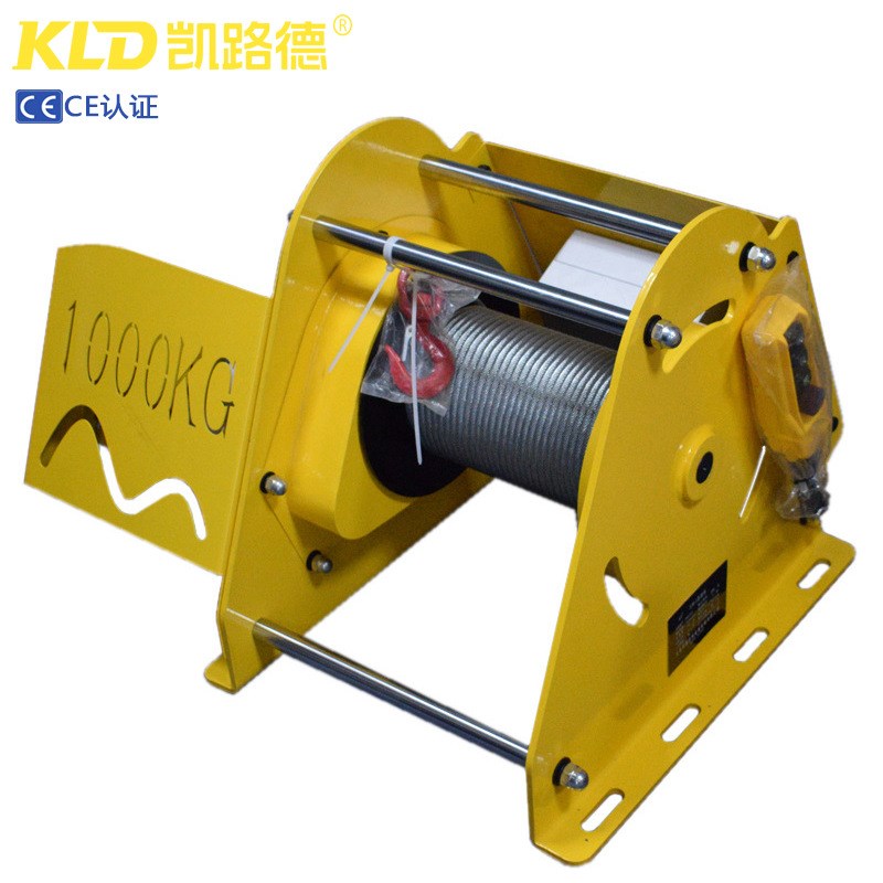 1000kg电动卷扬机 新型欧式电动卷扬机 多规格手动电动绞盘小型