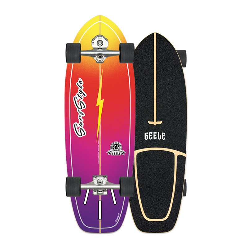 geele陆地冲浪板G5-PRO转向锁定弹簧桥模拟冲浪专业滑雪训练滑板