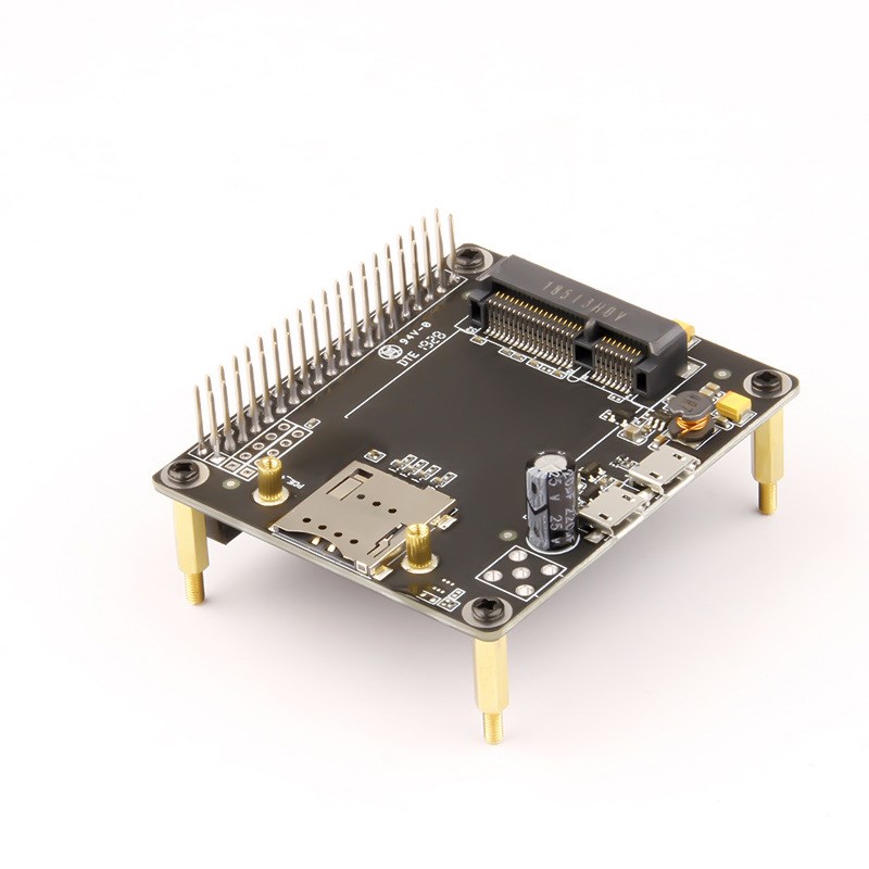 树莓派 3G/4G LTE 扩展板 GPIO接口 内置GNSS接收器