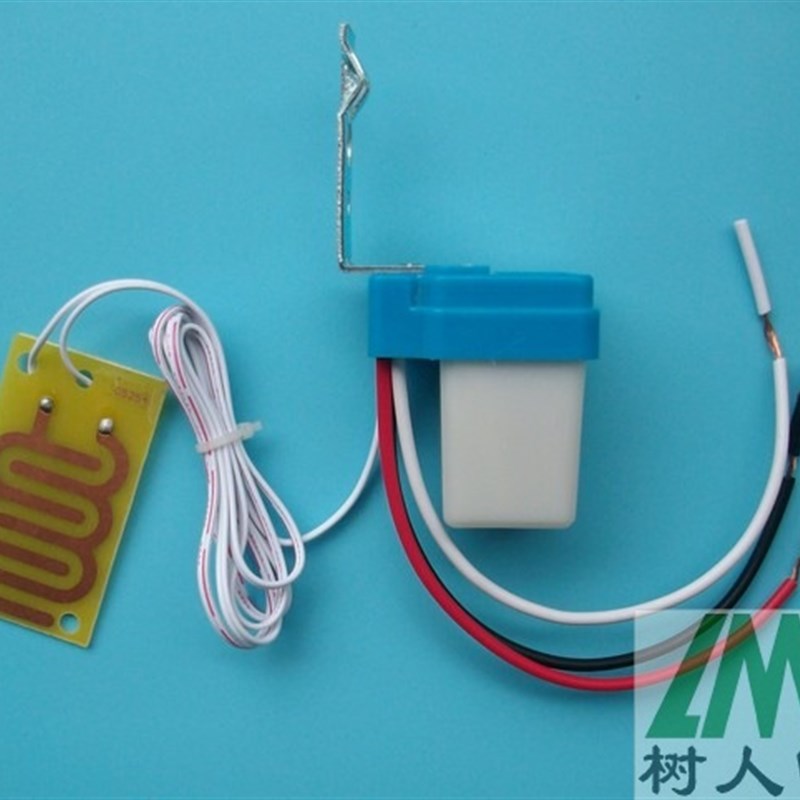 220V 10A雨控开关雨感水感下雨自动关雨停恢复水位液位凝露控制器