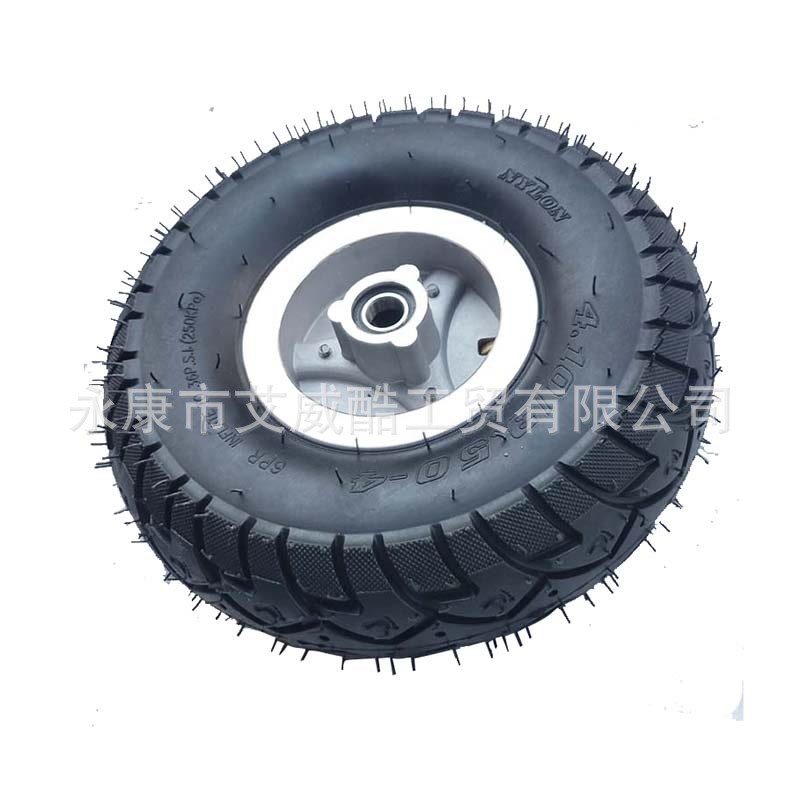 4.10/3.50-4老年代步电动车 滑板车11寸9寸专用三轮车加轮毂