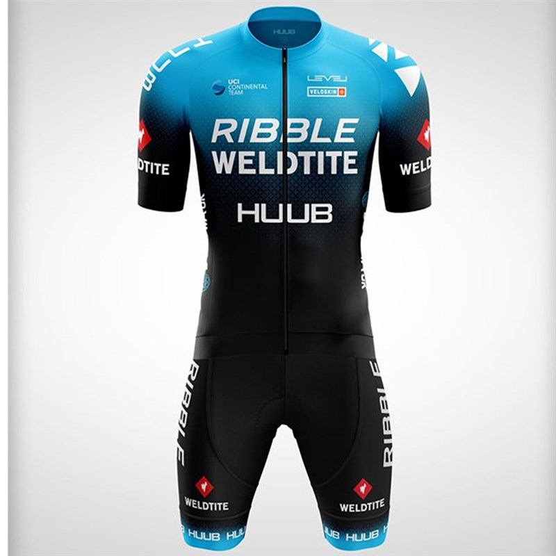 huub铁d人三项夏季骑行服男自行车公路连体紧身专业比赛服铁三服