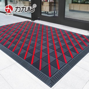 室外防滑地垫商用塑料p入户门垫门口进门脚垫酒店户外拼接防水地