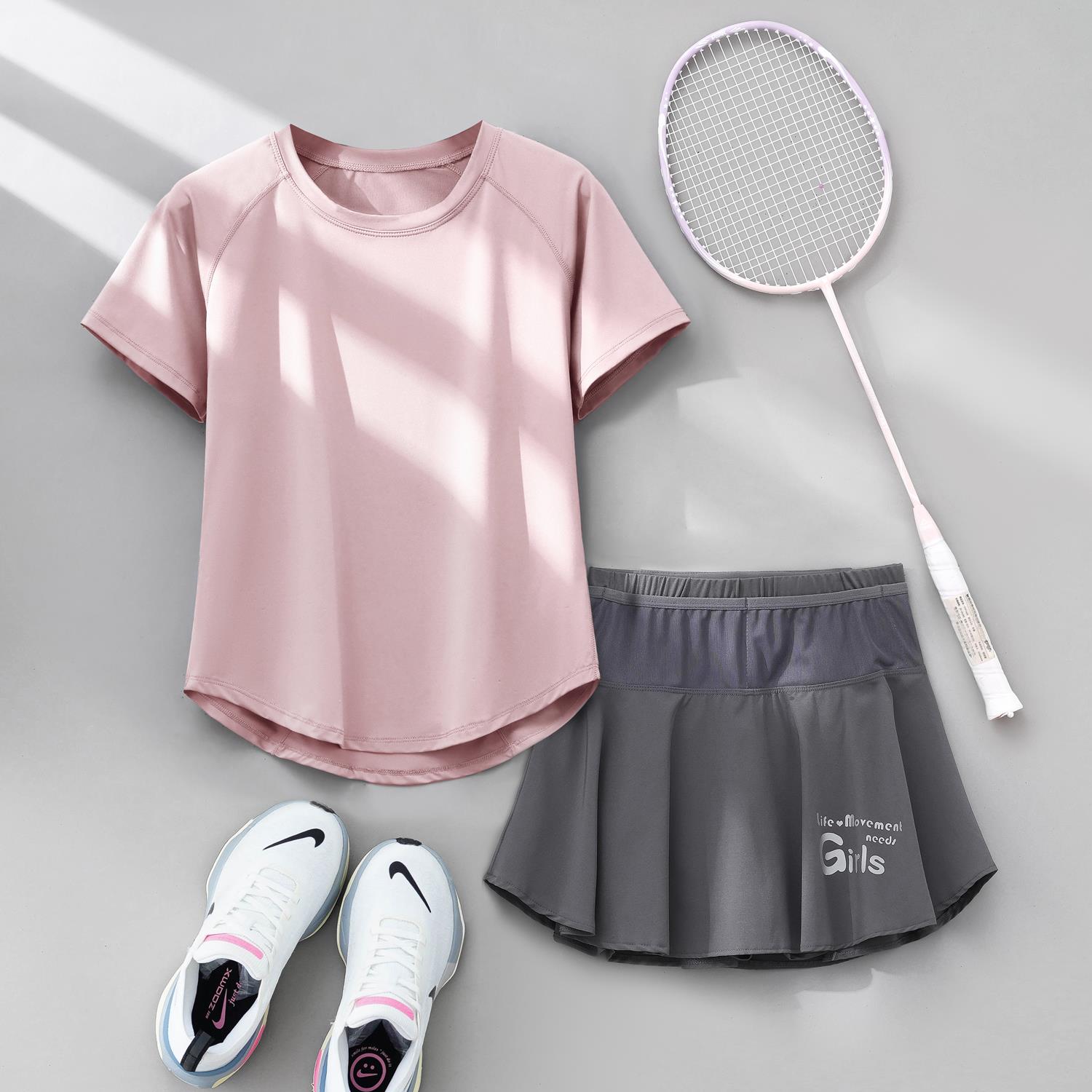 羽毛球服女2025新款速干