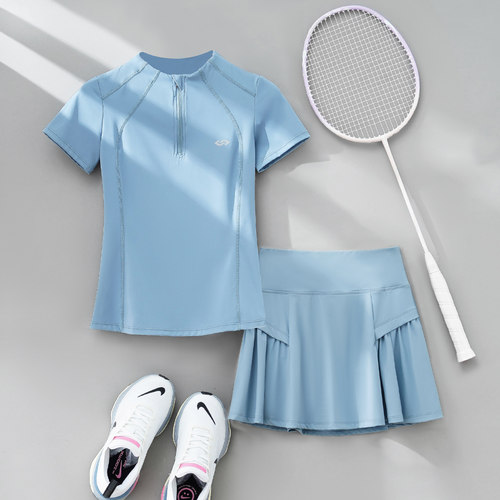 专业羽毛球服女2025夏季
