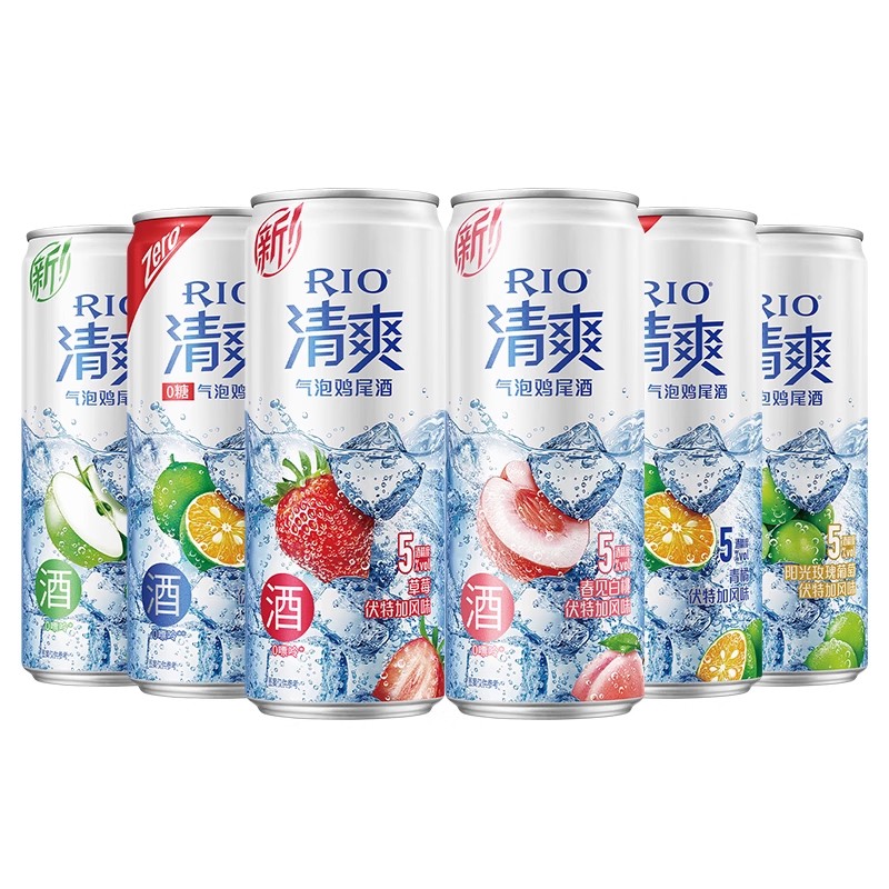rio锐澳鸡尾酒清爽5度330ml