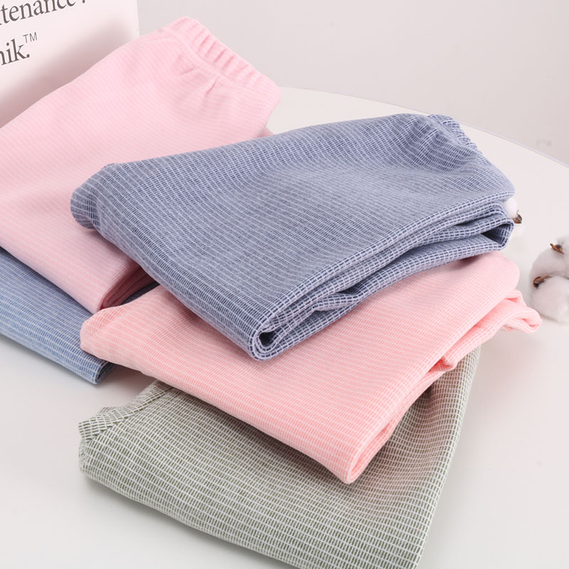 德绒保暖发热秋裤男童女童打底家居裤秋冬无痕单条儿童睡裤弹力