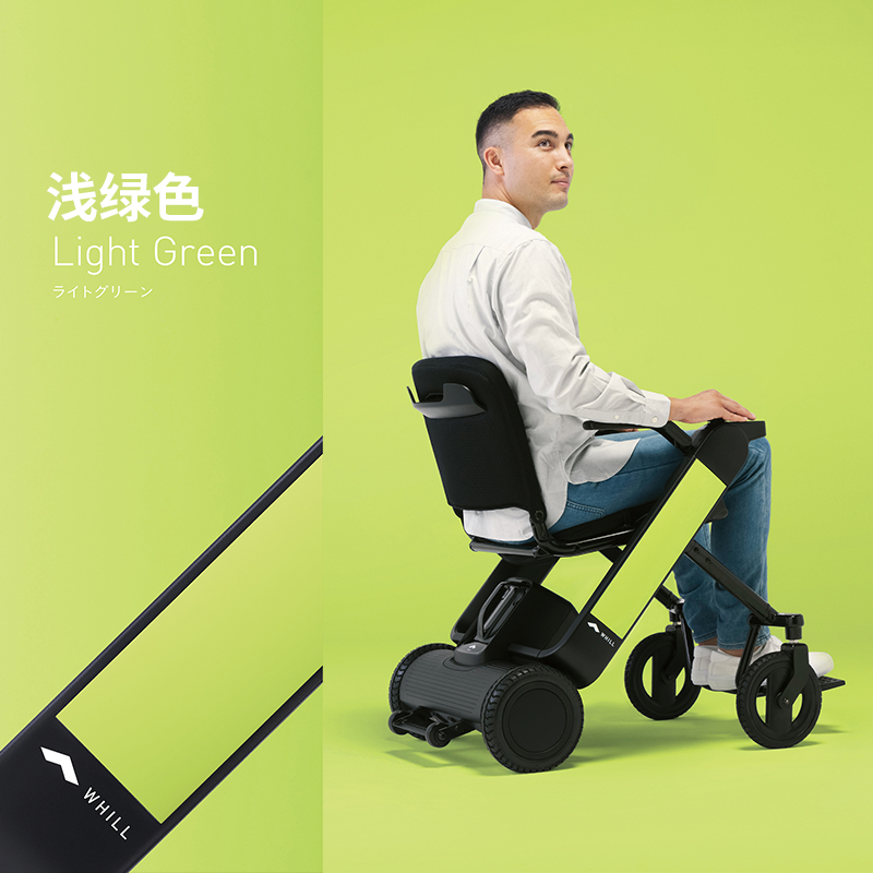 日本蔚尔whill电动轮椅代步车F