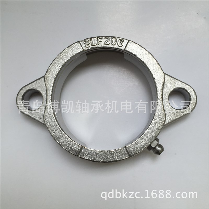 不锈钢304材质菱形短脚轴承座SLF204不易生锈