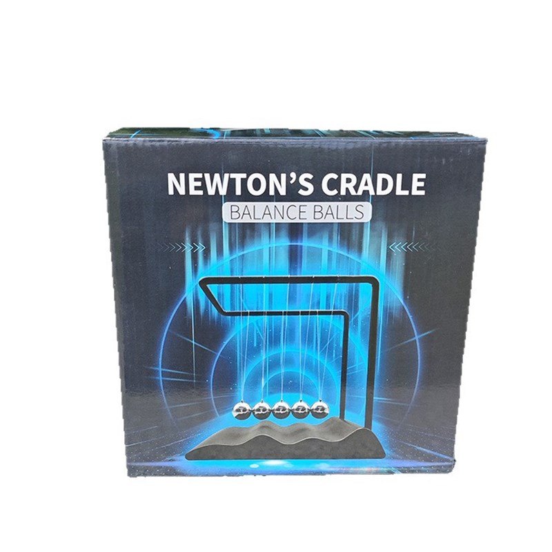 新款波浪底座牛顿摆球BALANCE BALLS C字牛顿撞球NEWTONS CRADLE