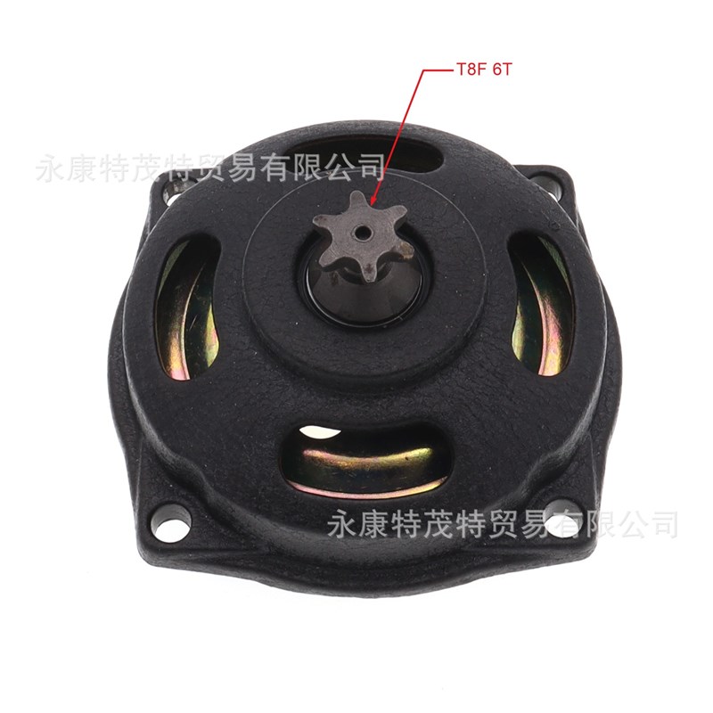 T8F链条 6T齿轮箱 54T 后链轮套件适用于49cc 迷你摩托车2冲小跑