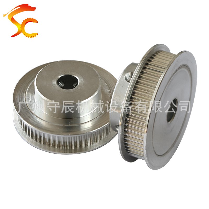 3D打印机同步轮 2GT60齿 内孔5/8 齿面7.5 总高18 挡边42 精加工