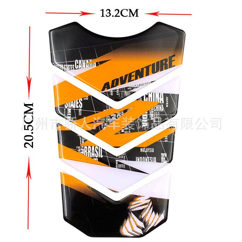 适用于新款DUKE 390 1290ADV 油箱贴摩托车鱼骨贴个性改装车贴