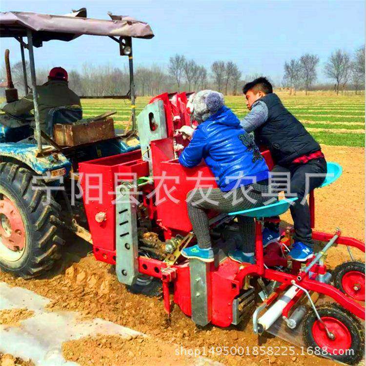 小型家用手推土豆播种机170型汽油机/四轮车带土豆播种机效率高