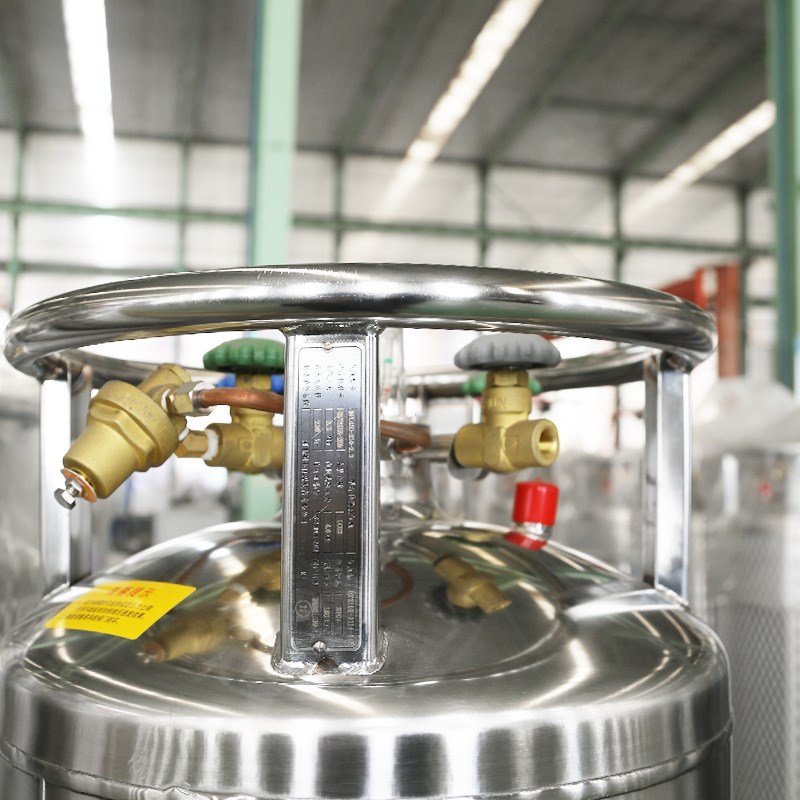 液氮杜瓦瓶 175L杜瓦罐 液态氧氩低温储罐 焊接绝热气瓶