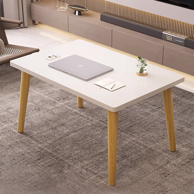 家用小桌子现代简约小户型出租屋小桌子卧室坐地小方桌客厅落地桌