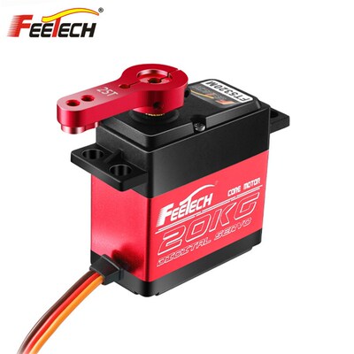 FEETECH飞特FT5320M数码180度20KG金属车模攀爬车航模数字舵机