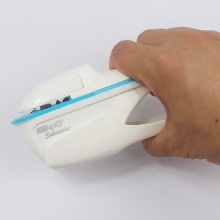 可得优订书机 无钉5299订书机创意压纹无针订书器学生办公用