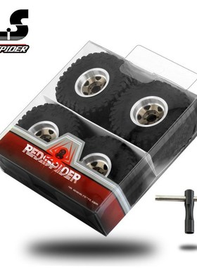 1/18 TRX4M路虎烈马1.0英寸轮胎轮毂 攀爬车铝合金轮毂 SCX24 FMS