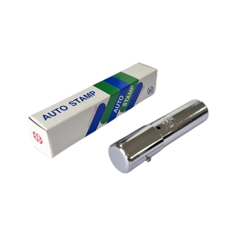 AUTO STAMP日本不锈钢印章3号丸 金属印章 自动翻转检品盖印TAT用