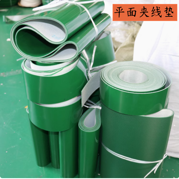 绿色平面夹线垫耐磨加布橡胶板面包车货车厢橡胶垫夹线胶皮无异味,标准件/零部件/工业耗材,输送带/传送带,淘宝优惠券,粉丝福利购,淘宝优惠卷
