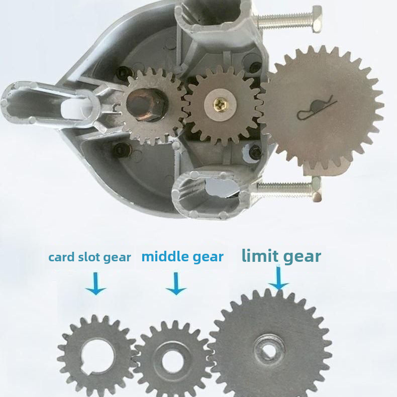 过渡齿轮嵊州电动卷帘门