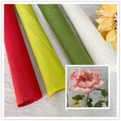 和纸进口手揉纸特种褶皱纸皱纹纸晕染纸手工染色纸婚礼大型花手工