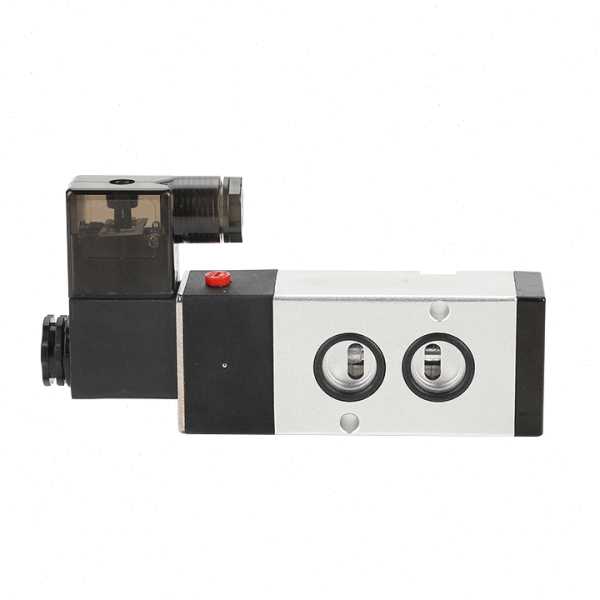 亚德客型二位五通电磁阀4M210-08贴面蝶阀板式电磁阀控制阀贴板式