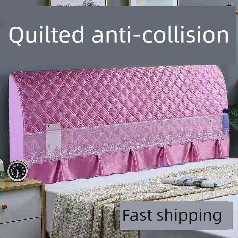 全包通用床头柜软包装绗缝织物防撞防尘保护罩斯堪的纳维亚简单,居家布艺,床头罩,淘宝优惠券,粉丝福利购,淘宝优惠卷