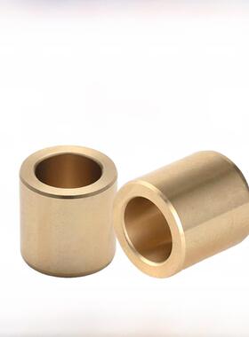 SHBZ内径5-30无油衬套铜套铜衬套耐磨导套滑动轴承黄铜套OFG01