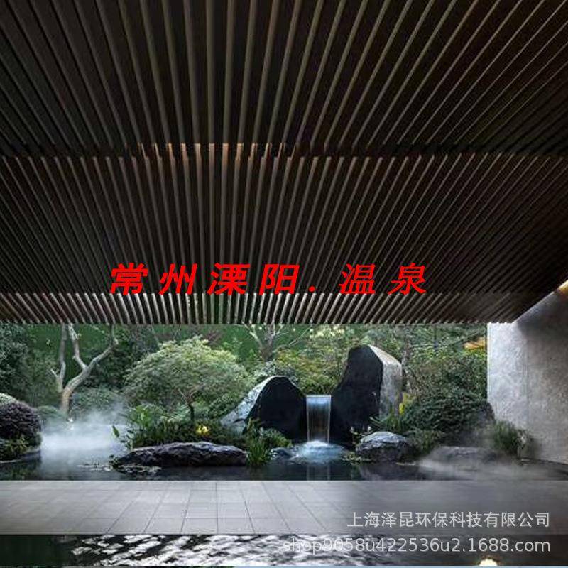 园林景观造景喷雾设备人造雾主机私家别墅雾化效果高压水雾设备