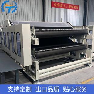 无纺设备梳理机单锡林纤维梳理机人造皮毛梳理机热风棉梳理机