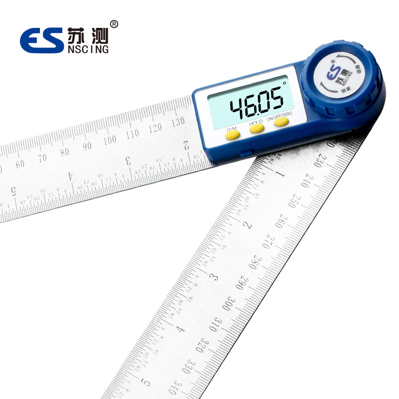 电子数显角尺万用高精度量角器工业角度仪角度尺多功能木工测量仪