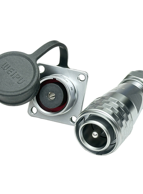 威浦航空插头SF1610+SF1613【单芯】大电流连接器防水冷压接磊福