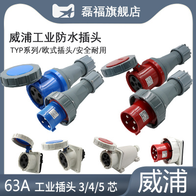 63A防爆插头TYP675/673/671
