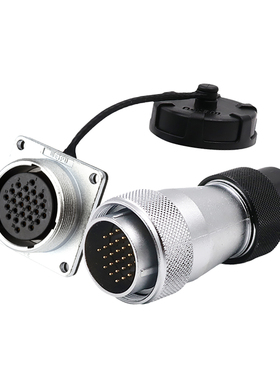 威浦磊福插头工业连接器显示屏插头WS28【2芯-26芯】TD公头+母座