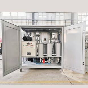 变电站封闭式变压器绝缘油双级真空滤油机
