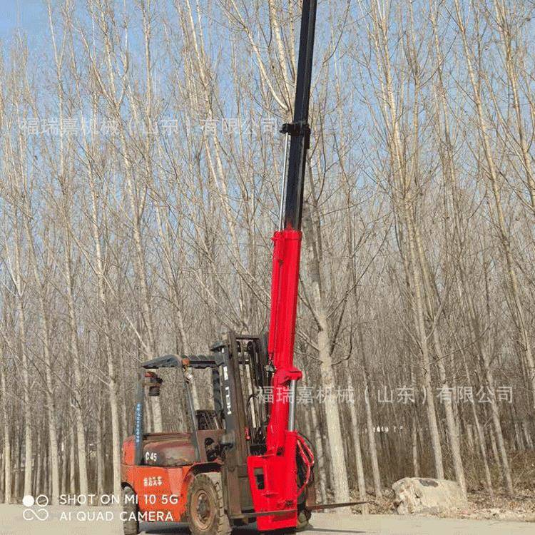 改装叉车吊臂液压伸缩升降叉车吊臂-10吨可做叉车飞臂吊