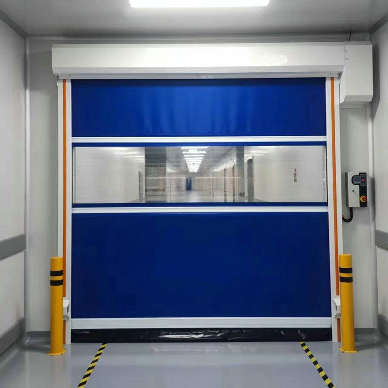杭州卷闸门pvc快速电动卷帘门自动雷达感应电动门自动升降卷闸门