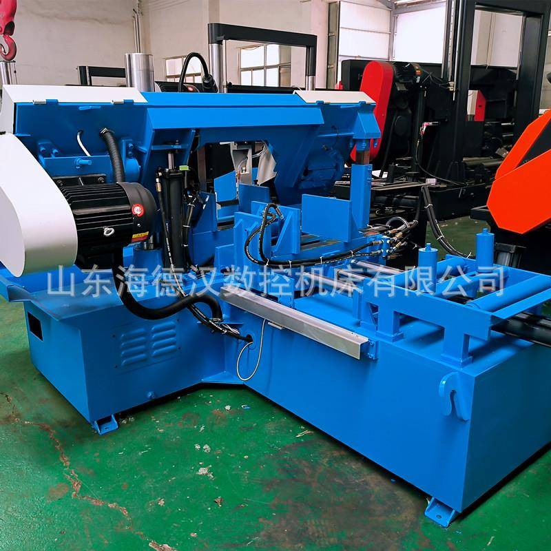 全自动锯切带锯床GZ4230数控锯床全液压配置操作简单下料快