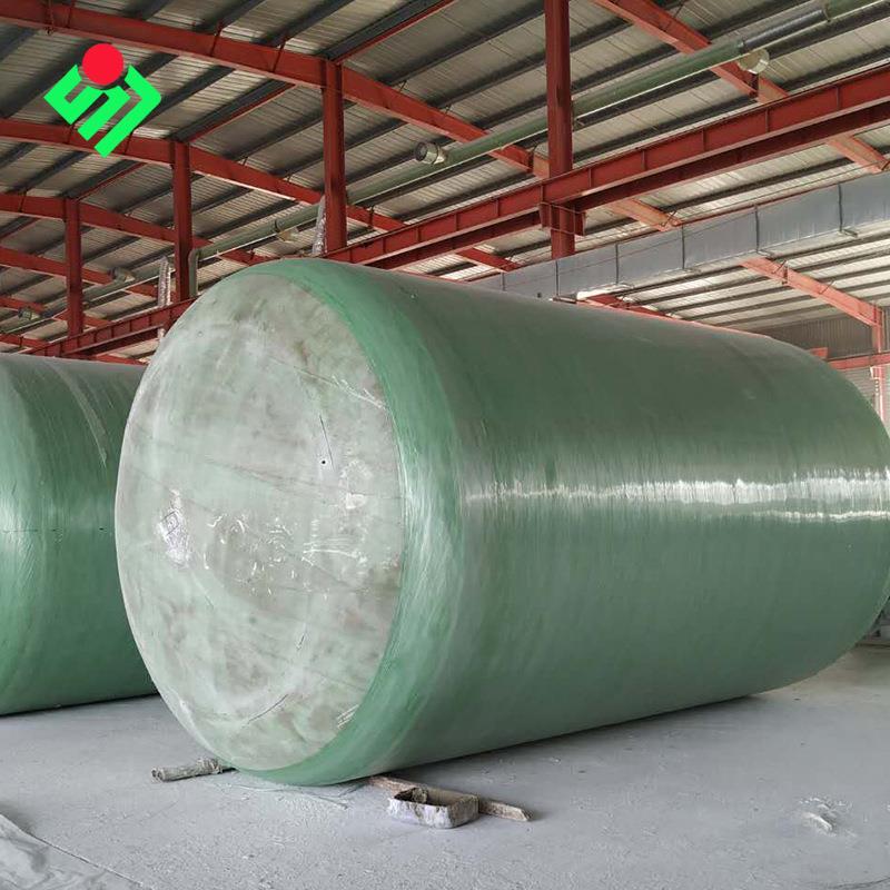厂家玻璃钢储罐缠绕立式卧式储罐盐酸储罐8-100立方化工储罐容器