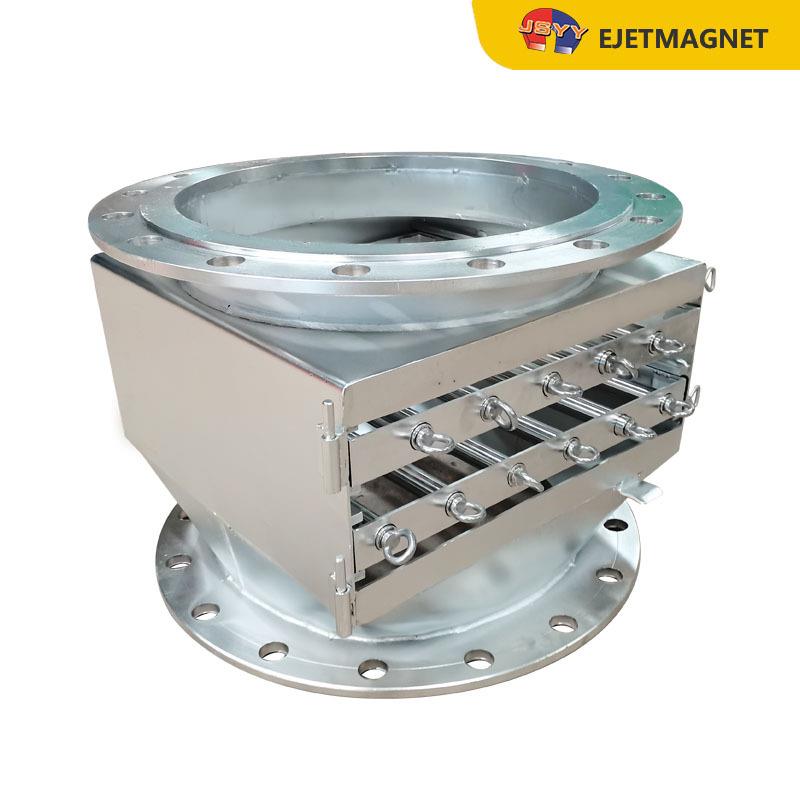 粉料除铁器干粉永磁磁力12000高斯304不锈钢食品级抽屉式过滤器