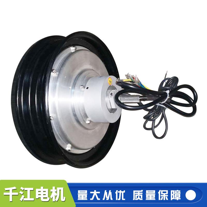 厂家供应10英寸服务机器人电机无人车电机直流机器人编码器电机