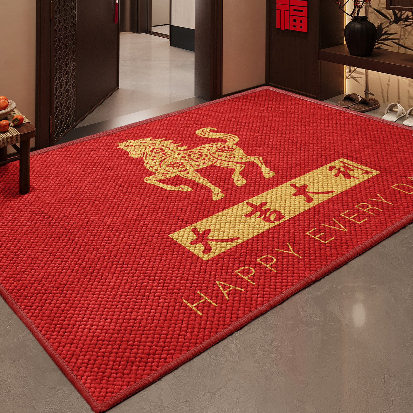 新款玄关大门进门脚垫入户门地垫高级感大颗粒新款防滑可定制地毯,居家布艺,入户地垫,淘宝优惠券,粉丝福利购,淘宝优惠卷