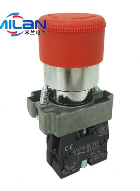 急停按钮 XB2-BS442C 紧急按钮开关 1常闭